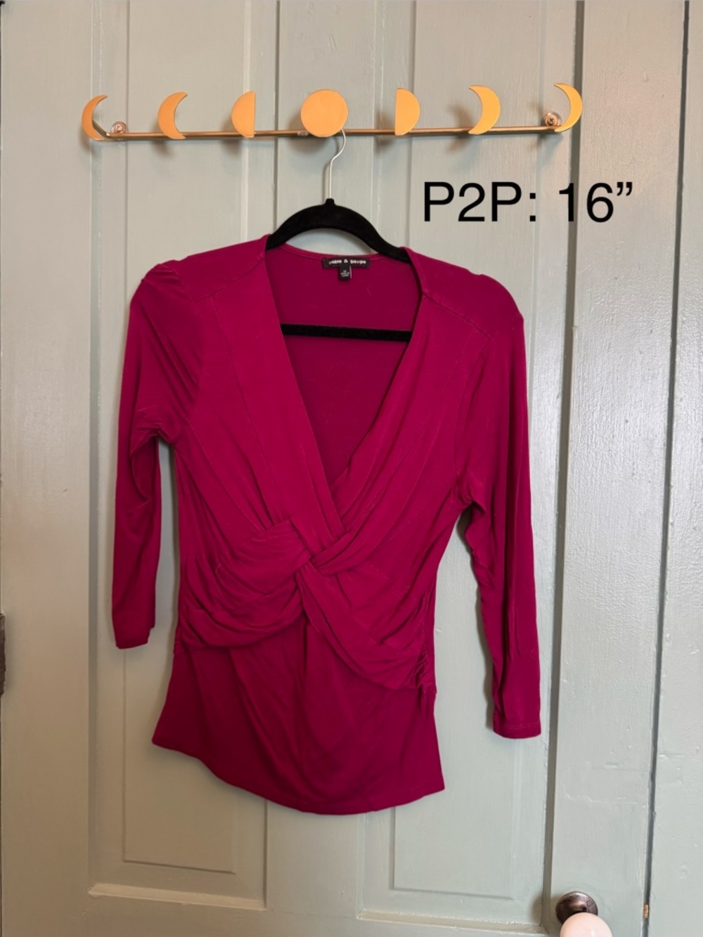 ⚡️4 for 16!⚡️ Sexy Fuchsia Criss-Cross Top